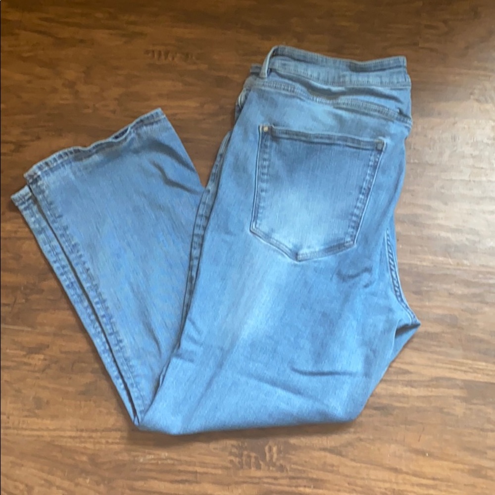 Light Denim Jeans Size 18P